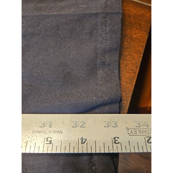 Cintas Comfort Flex Navy Black Cargo Work Pant 38x33 #270-35 Relaxed Fit - Picture 9 of 9